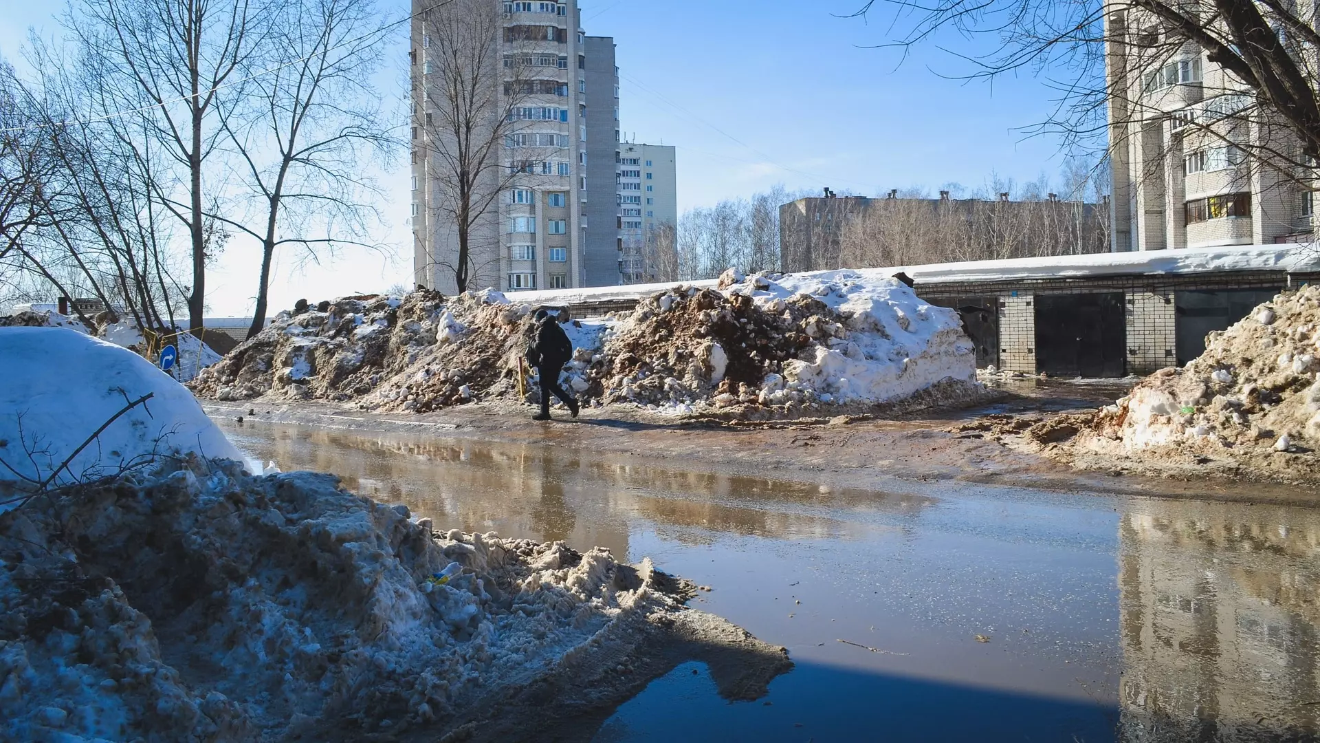 В затопленном Оренбуржье ожидается похолодание
