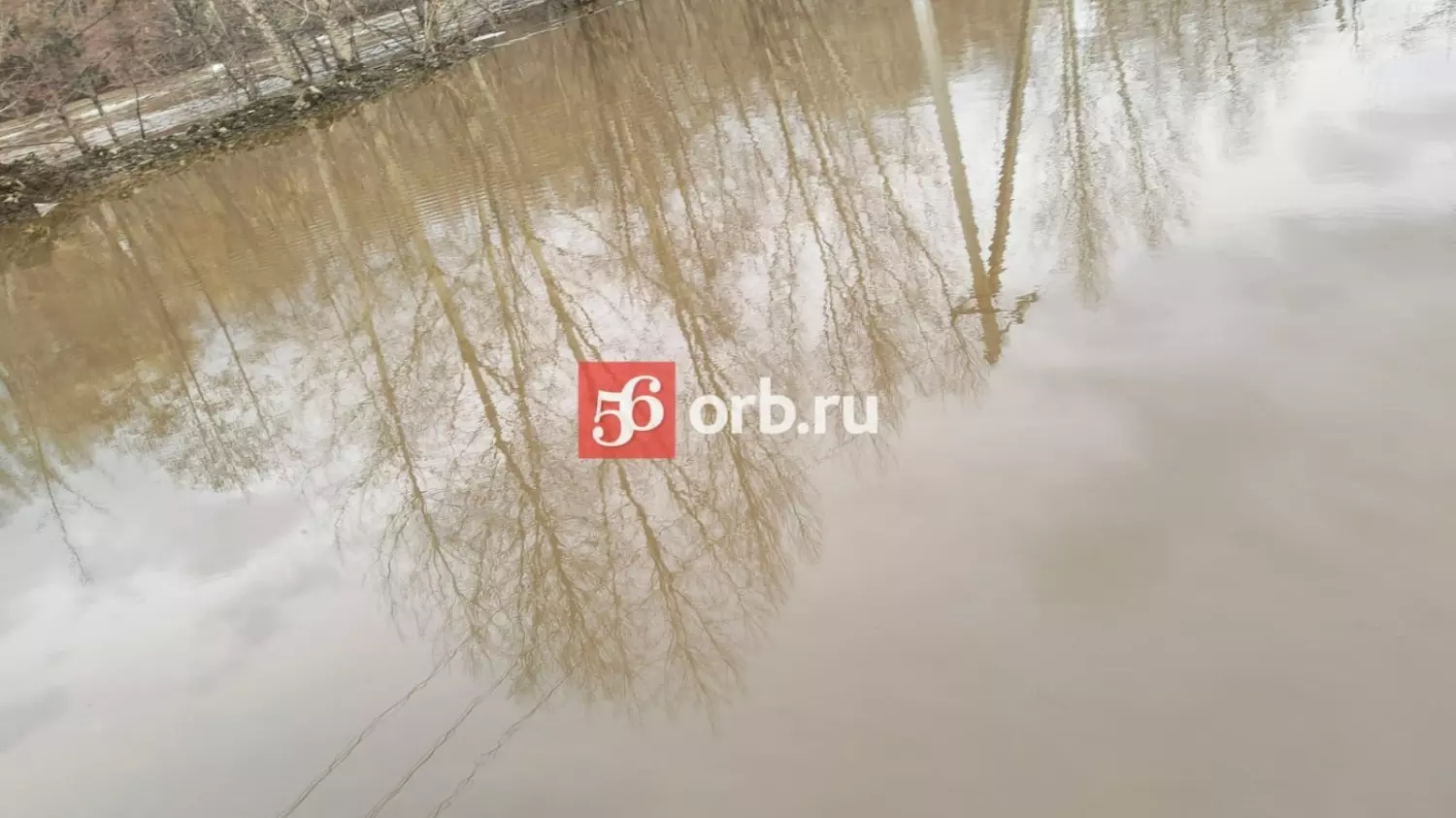 Река затапливает дворы в Кувандыке